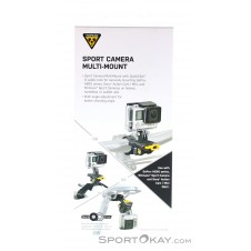 Topeak Sport Camera Multimount Actioncam Zubehör-Schwarz-One Size