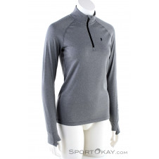 Peak Performance Spirit Half-Zip Damen Funktionsshirt-Grau-M