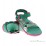Jack Wolfskin Seven Seas 2 Kinder Freizeitsandalen-Grün-38
