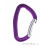 Petzl Djinn Bent Gate Schnappkarabiner-Lila-One Size