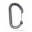 Black Diamond Oval Wire Schnappkarabiner-Grau-One Size