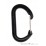 Black Diamond Oval Wire Schnappkarabiner-Schwarz-One Size