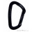 Black Diamond Nitron Straight Schnappkarabiner-Schwarz-One Size