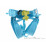 Edelrid Finn III Kinder Klettergurt-Blau-XS