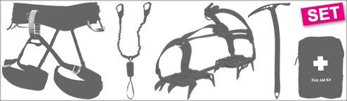 SET DA ALPINISMO SU GHIACCIO