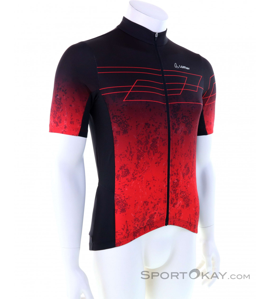 Löffler Jersey FZ Shadow Uomo Maglia da Bici - T-Shirt \u0026 magliette -  Abbigliamento da ciclismo - Bike - Uomo