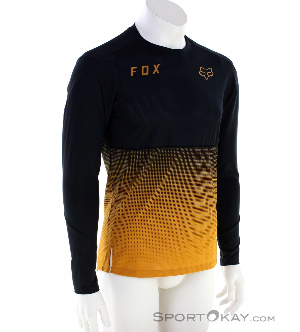 Fox Flexair LS Jersey Uomo Maglia da Bici - T-Shirt \u0026 magliette -  Abbigliamento da ciclismo - Bike - Uomo