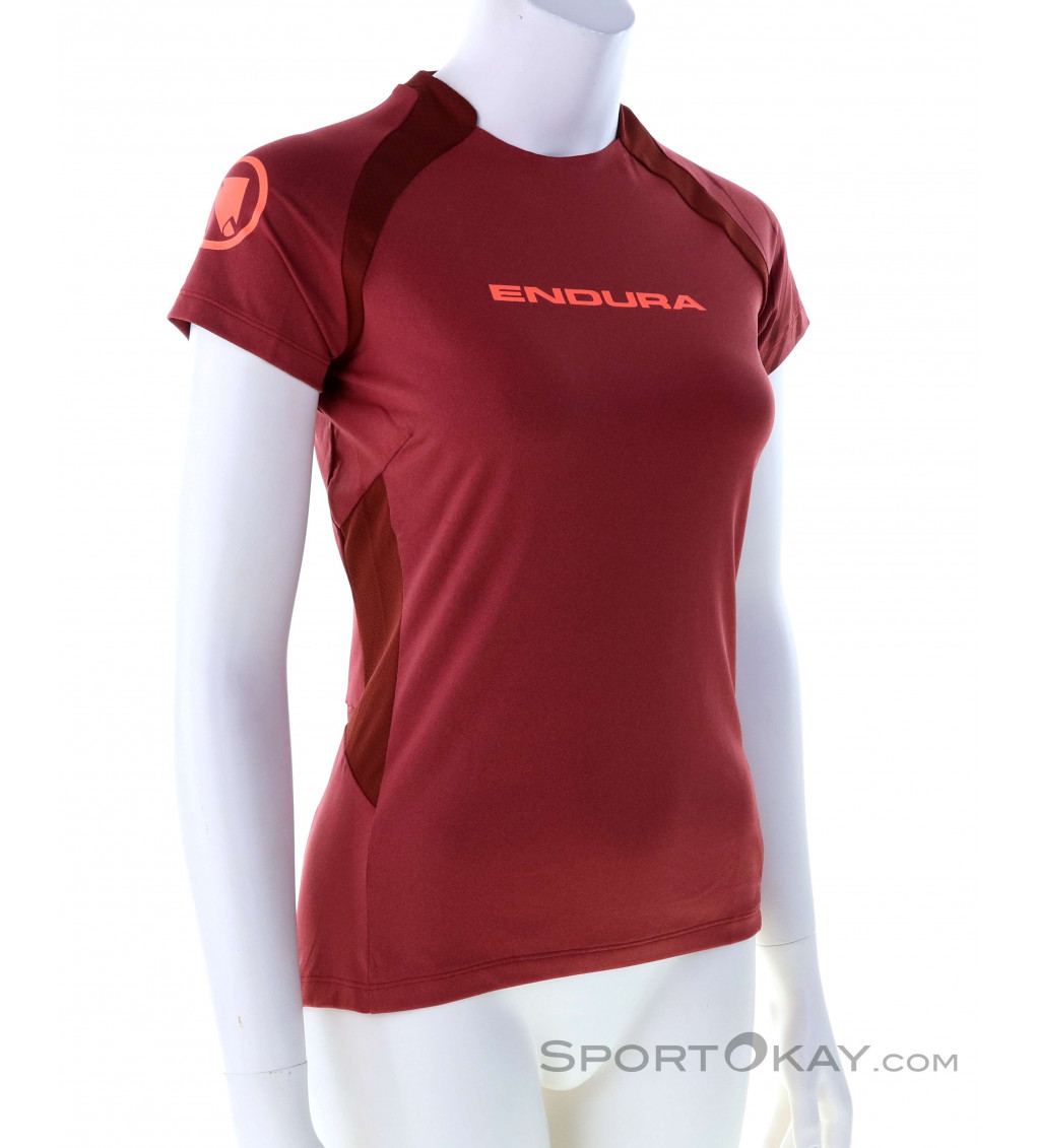 Endura Singletrack S/S Donna Maglia da Bici - T-Shirt \u0026 magliette -  Abbigliamento da ciclismo - Bike - Donna