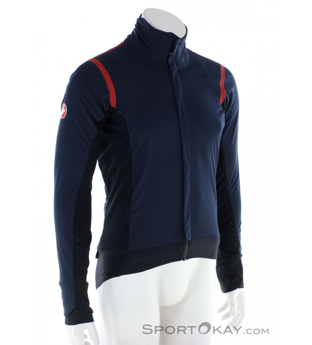 Castelli Alpha Ros 2 Light Jacket, Giacca Sportiva Uomo, Dark Gray, S