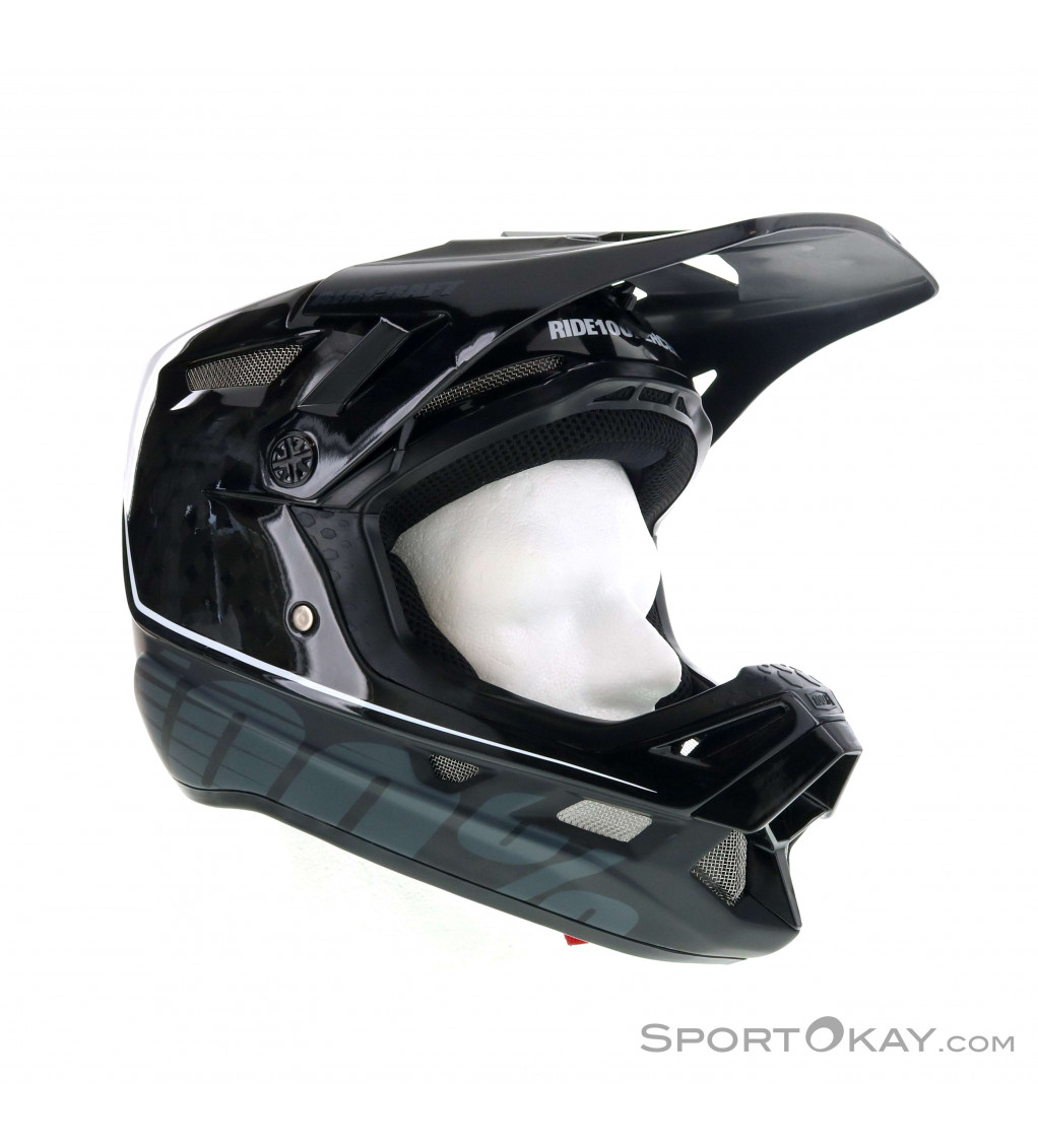 100% Aircraft DH Carbon MIPS Casco Integrale - Downhill \u0026 Freeride - Caschi  - Bike - Tutti