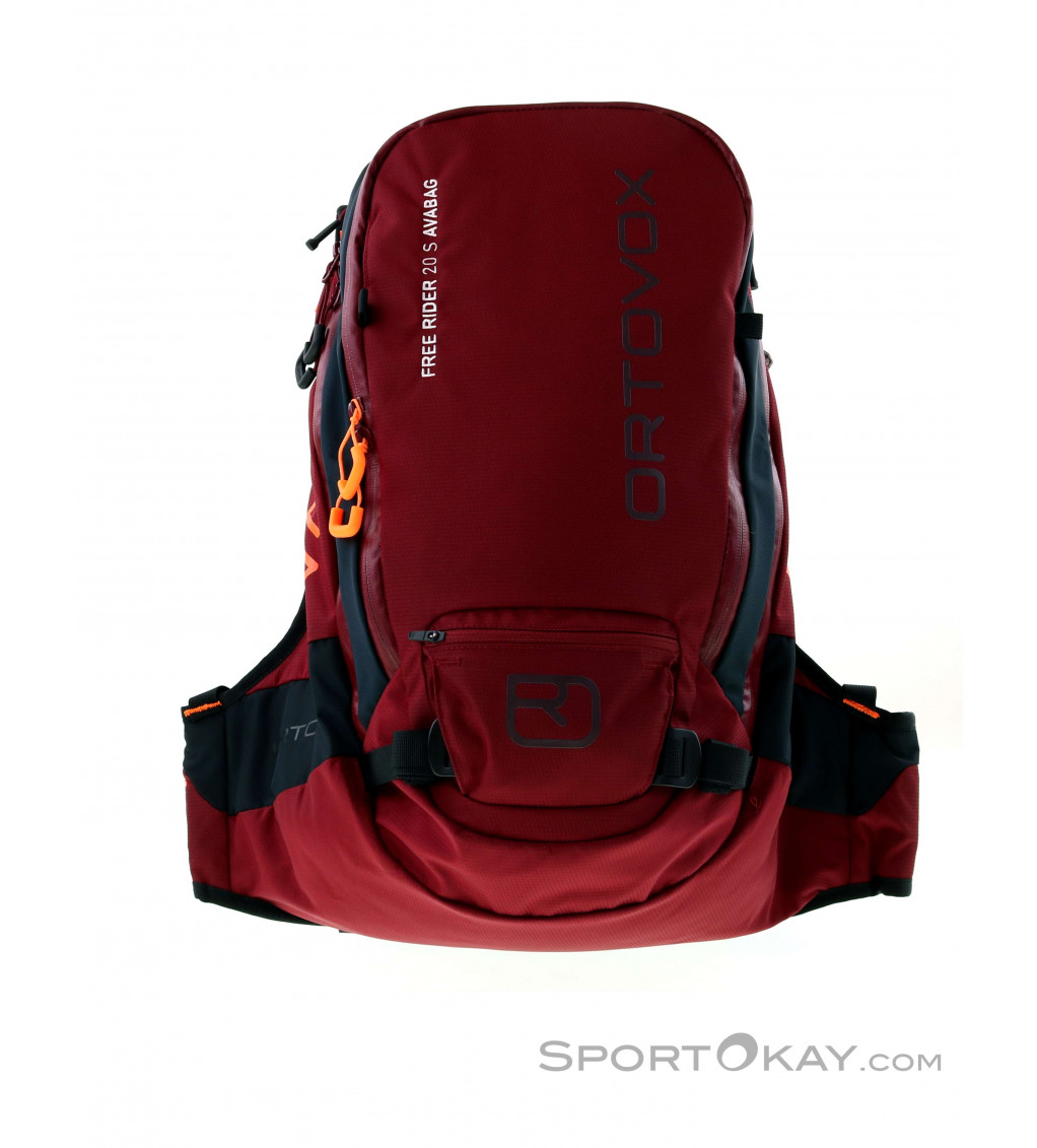 Ortovox Free Rider 20l S Avabag Airbag Senza Cartuccia - Zaini - Sicurezza  - Sci\u0026Freeride - Tutti