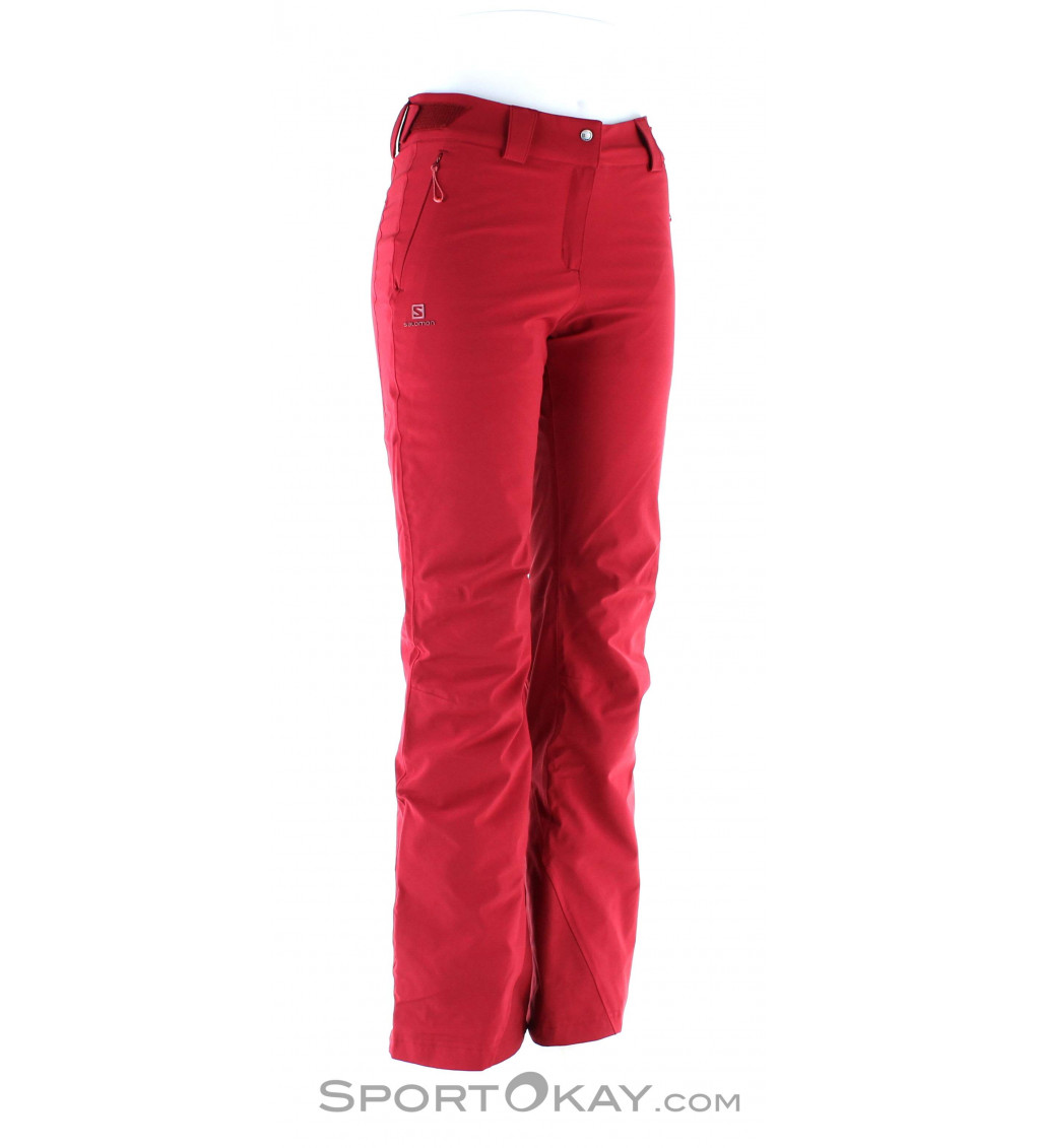 Salomon Icemania Pant Donna Pantaloni da Sci - Pantaloni da sci -  Abbigliamento da sci - Sci\u0026Freeride - Tutti
