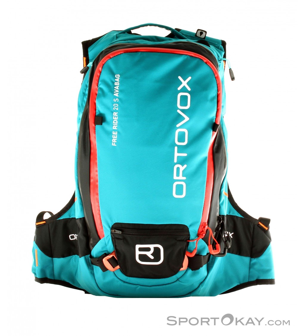 Ortovox Free Rider 20l S Avabag Airbag Senza Cartuccia - Zaini - Sicurezza  - Sci\u0026Freeride - Tutti