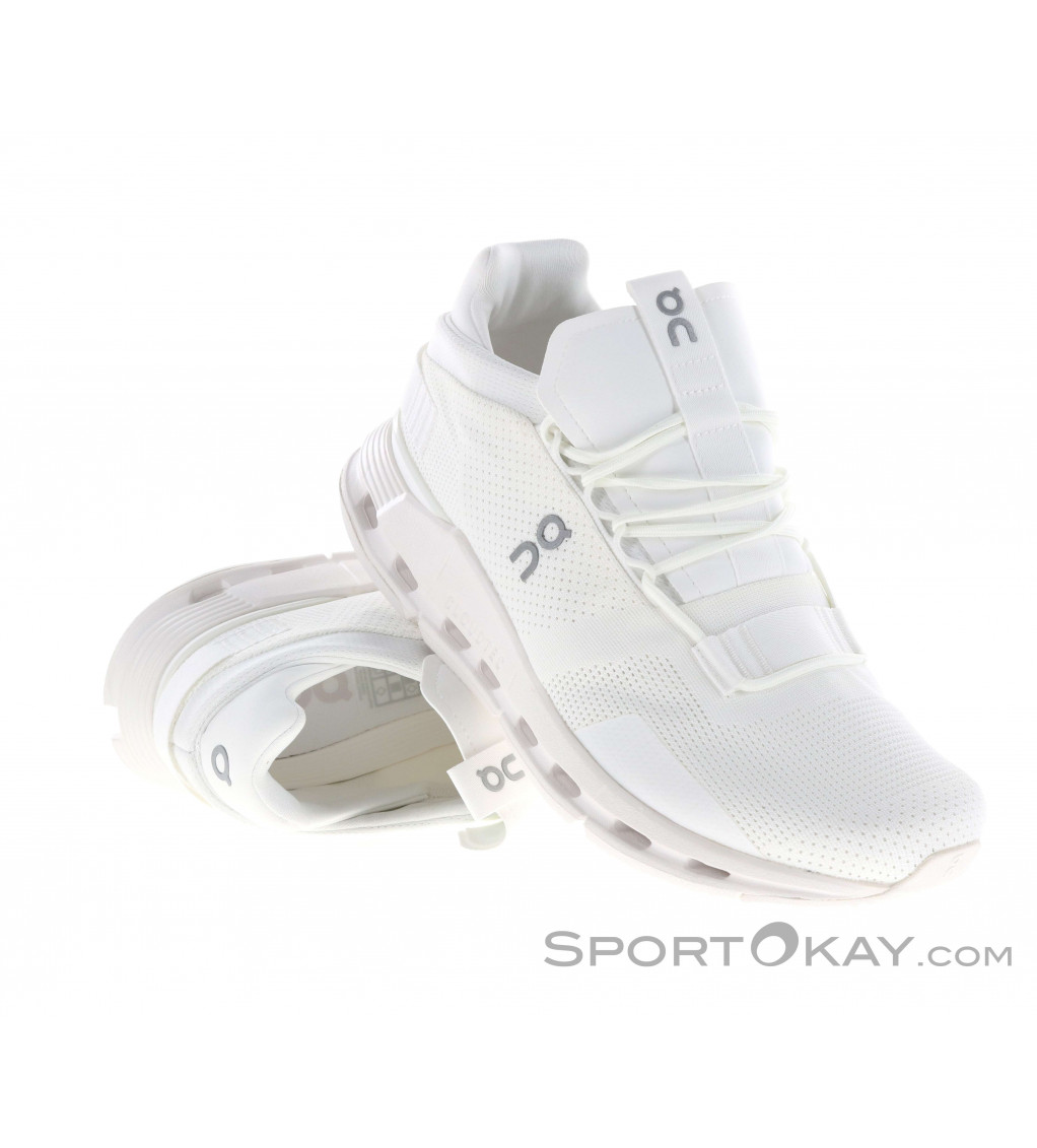 On Running Sneakers Uomo Cloudnova Arancione 000026-99819-Silver-Orange-I21
