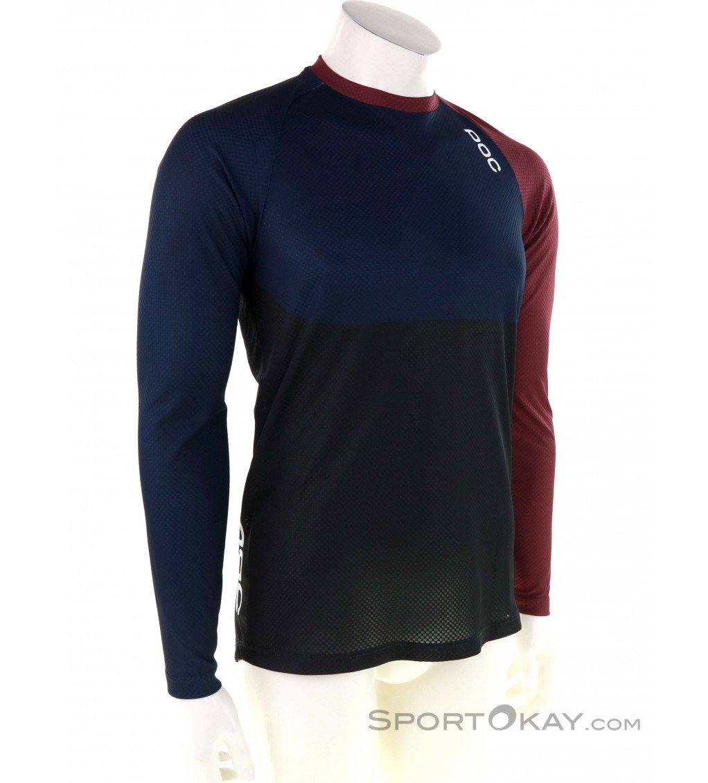 POC MTB Pure LS Jersey Uomo Maglia da Bici - T-Shirt \u0026 magliette -  Abbigliamento da ciclismo - Bike - Tutti