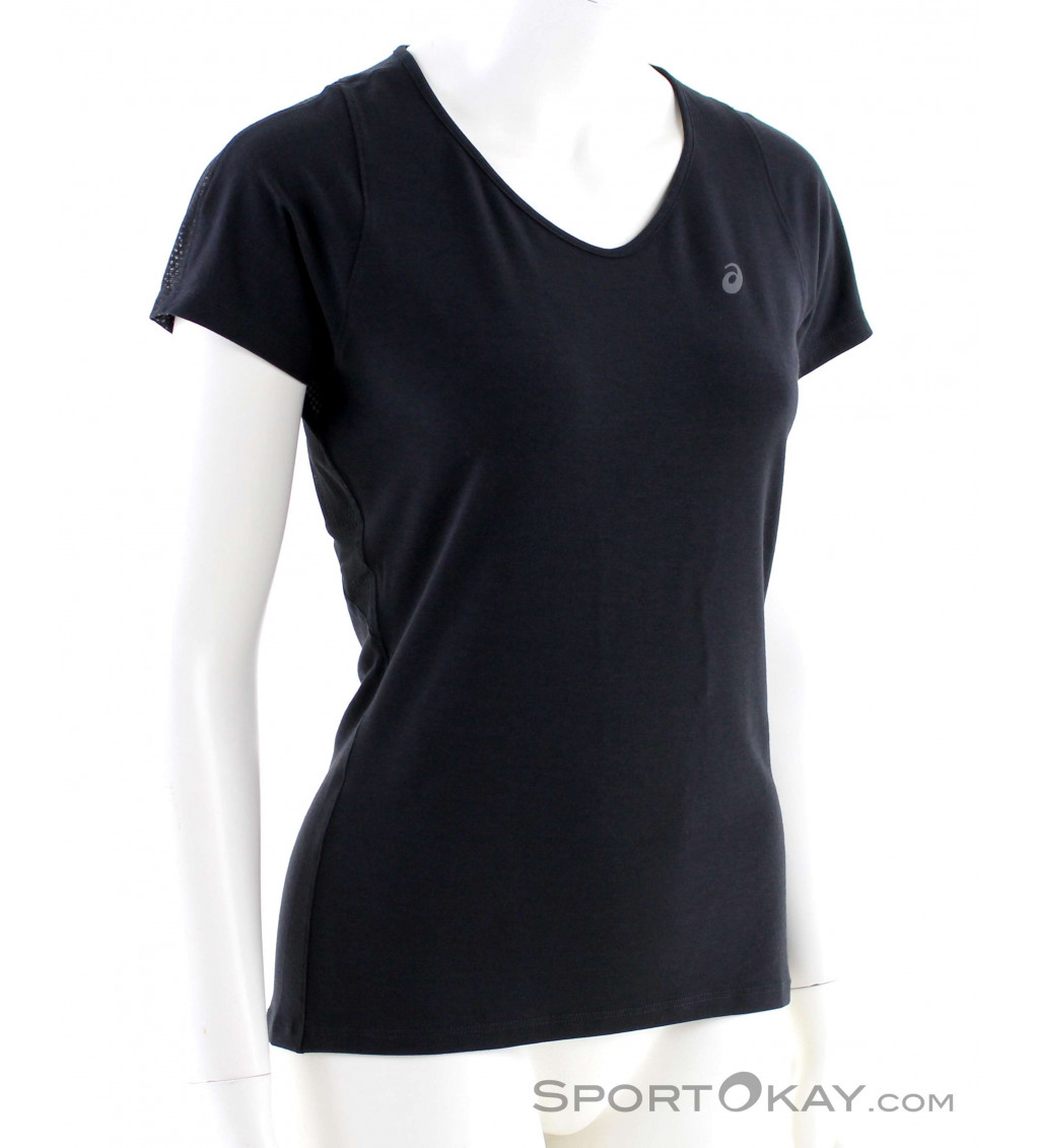 magliette asics nero