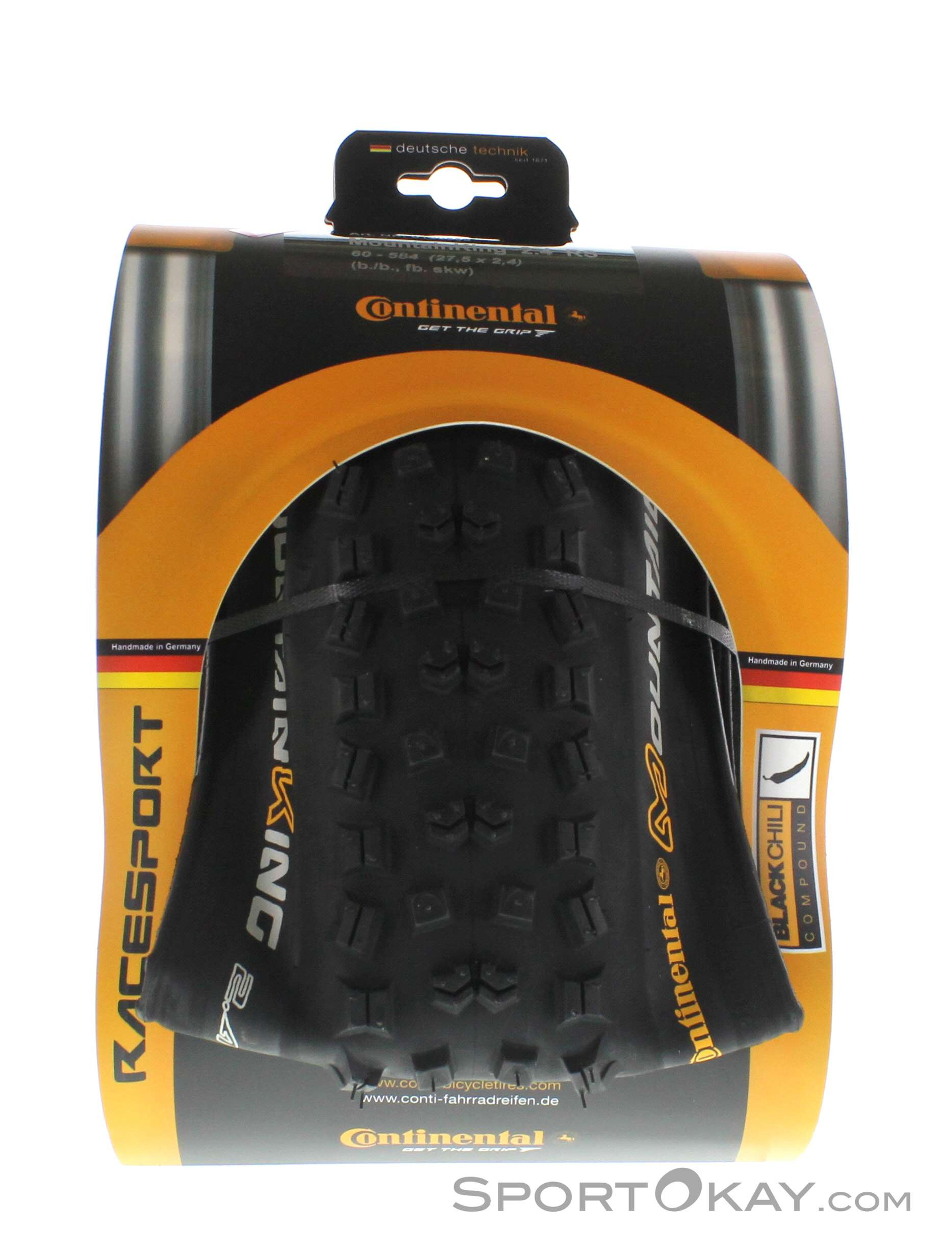 Continental Mountain King II RaceSport 27.5 x 2.4 Pneumatico - Pneumatici \u0026  camere d'aria - Componenti - Bike - Tutti