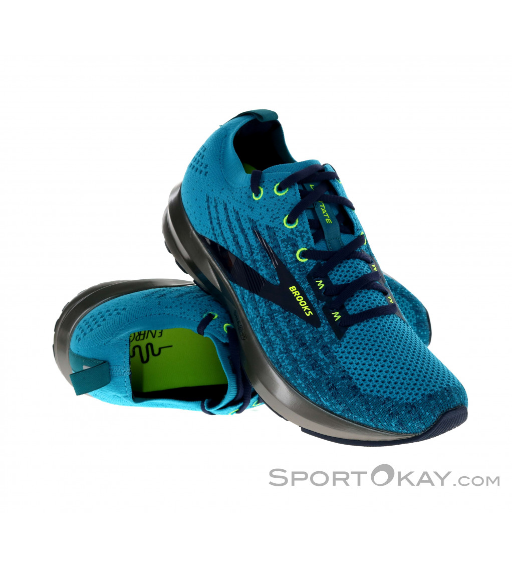 brooks turquoise running shoes