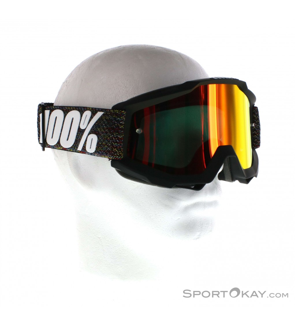 100 downhill goggles