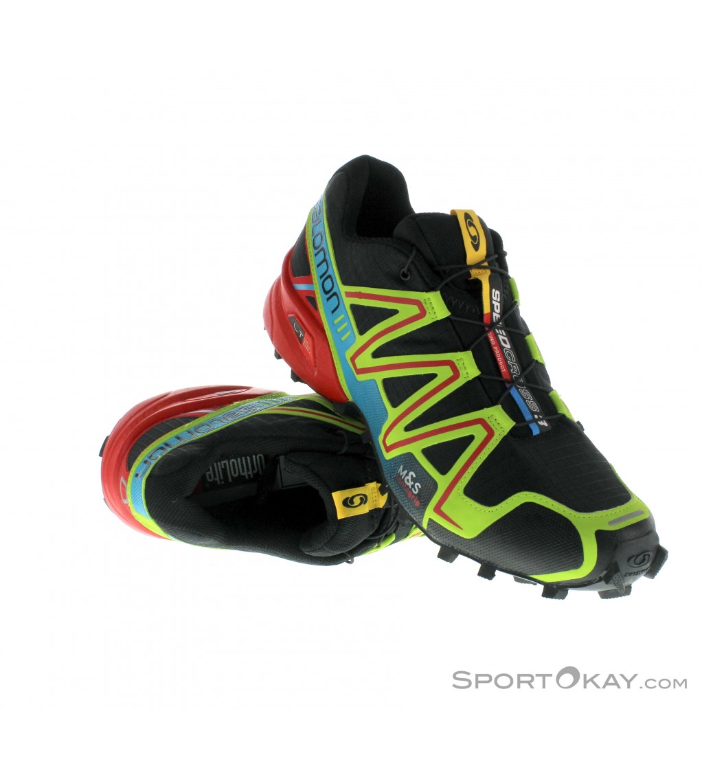 salomon men's speedcross 3 trail running shoe