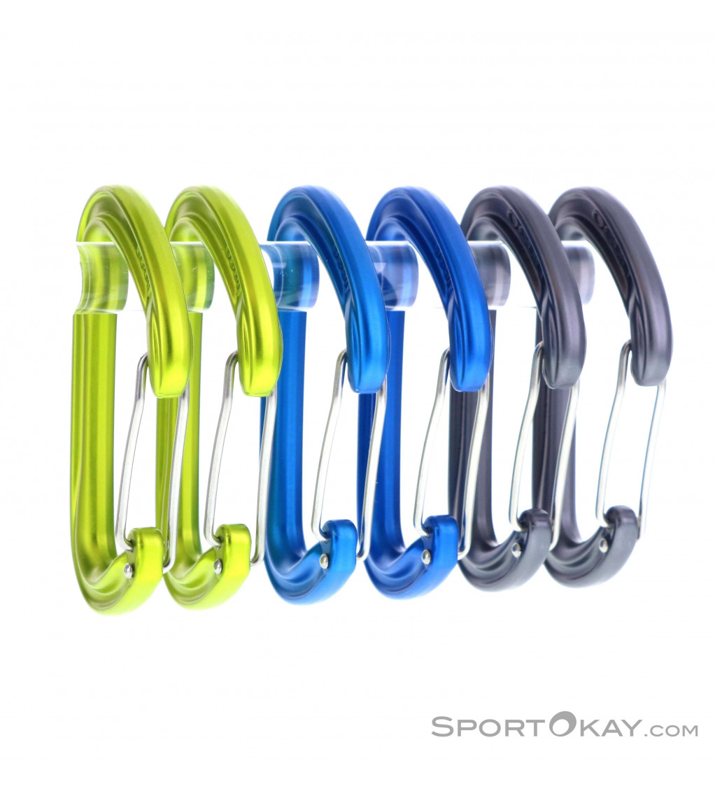 6er-Pack EDELRID Karabiner Nineteen G