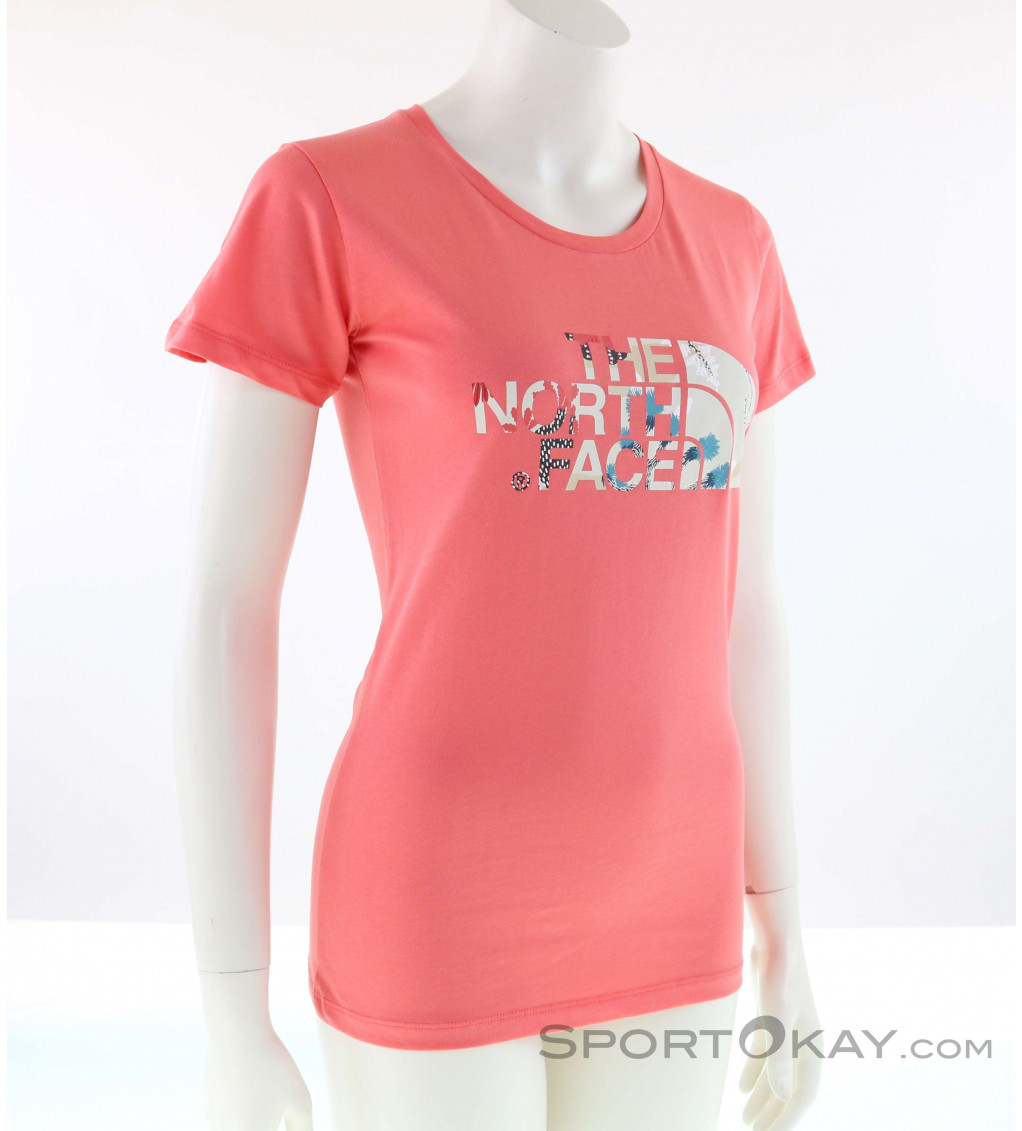 north face t shirts women's