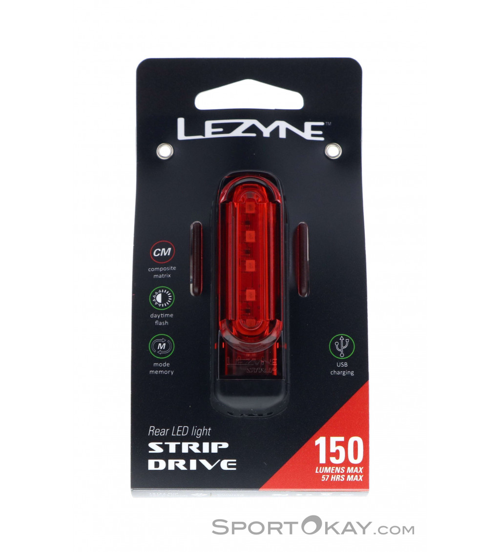 lezyne strip drive rear light