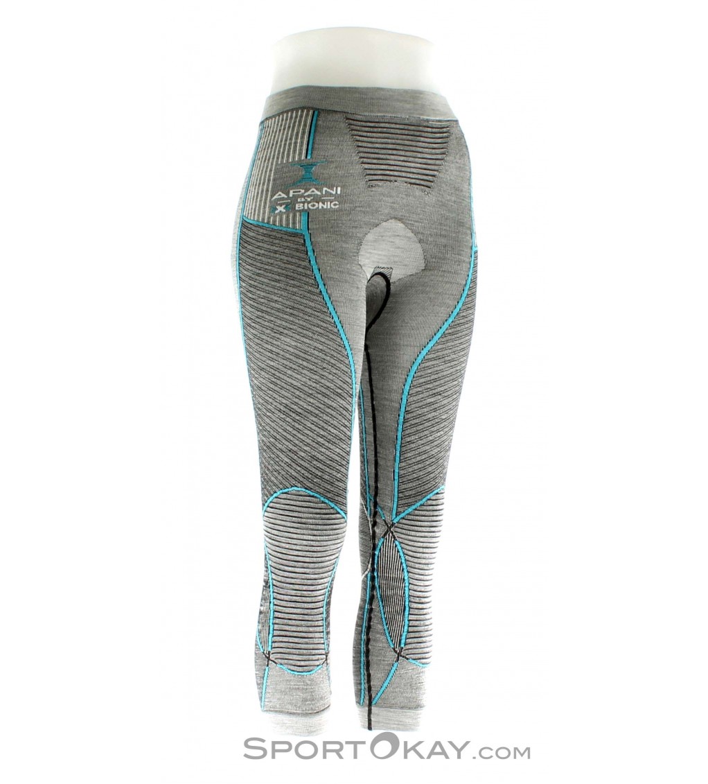 X Bionic Apani Merino Womens Functional Pants Ski Base Layer Ski Clothing Ski Freeride All
