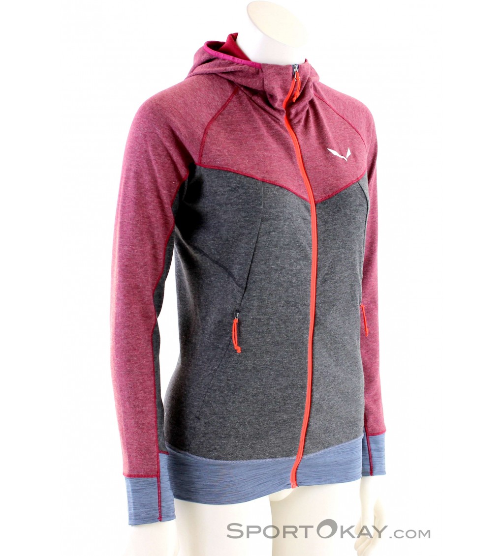 Sweatshirt f/ür Damen Salewa Puez 2 PL W FZ