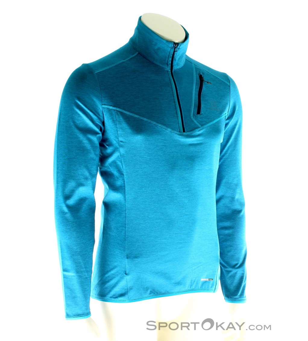 Salomon Discovery HZ Mens Outdoor Sweater Sweaters Salomon Discovery HZ Herren Sweater Sweater