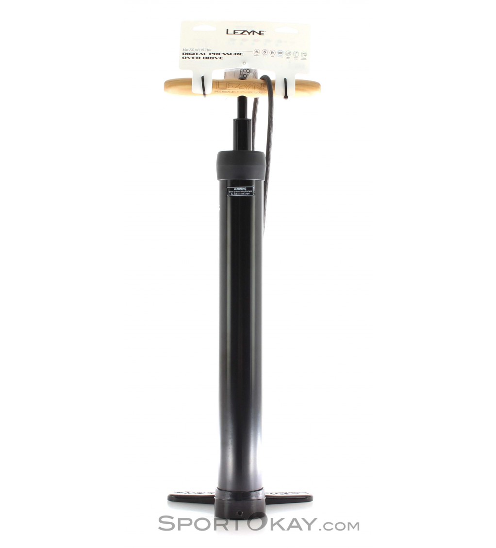 lezyne digital pressure over drive floor pump