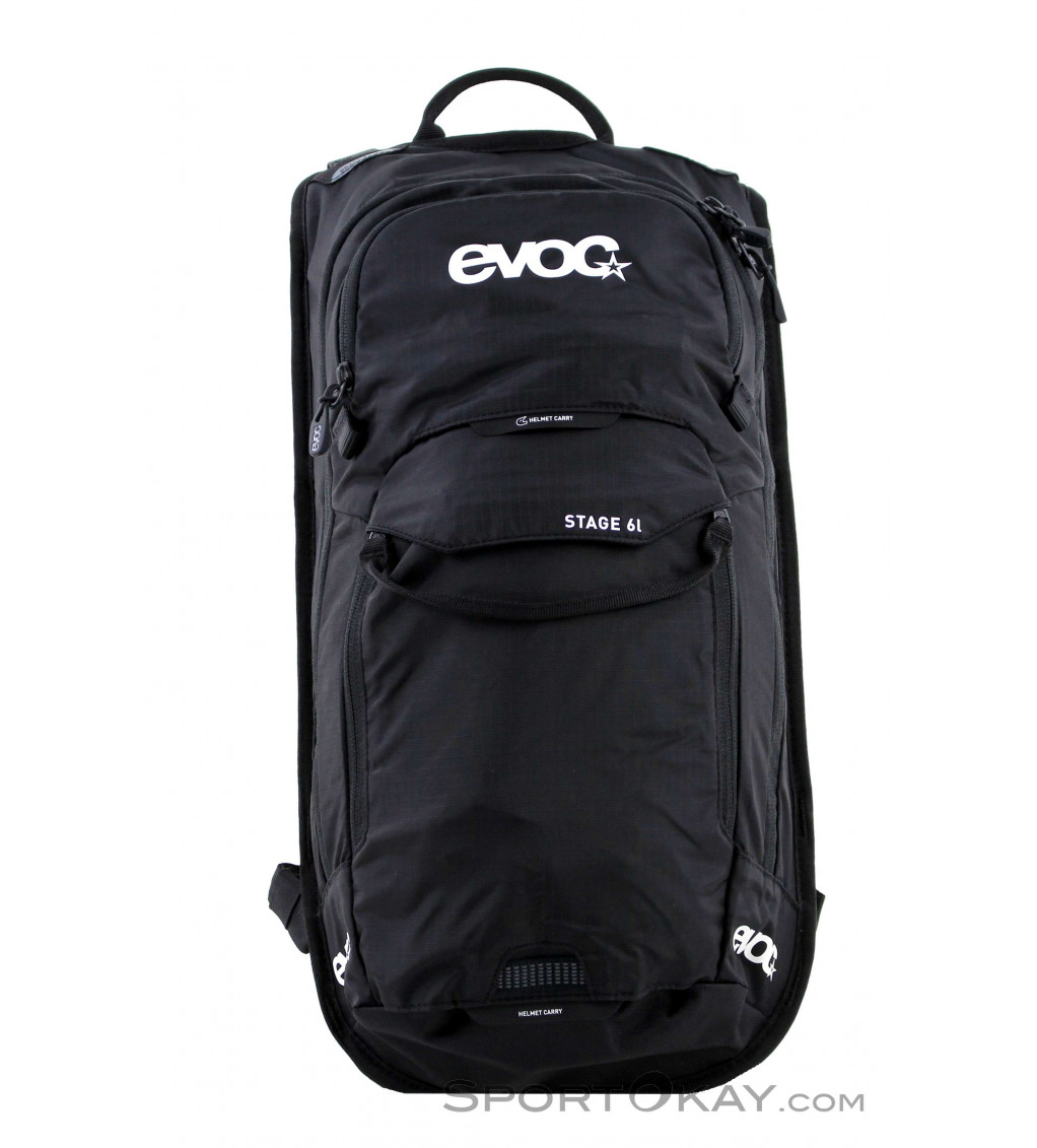 44 cm Black evoc CC Bike Backpack 6 Liters