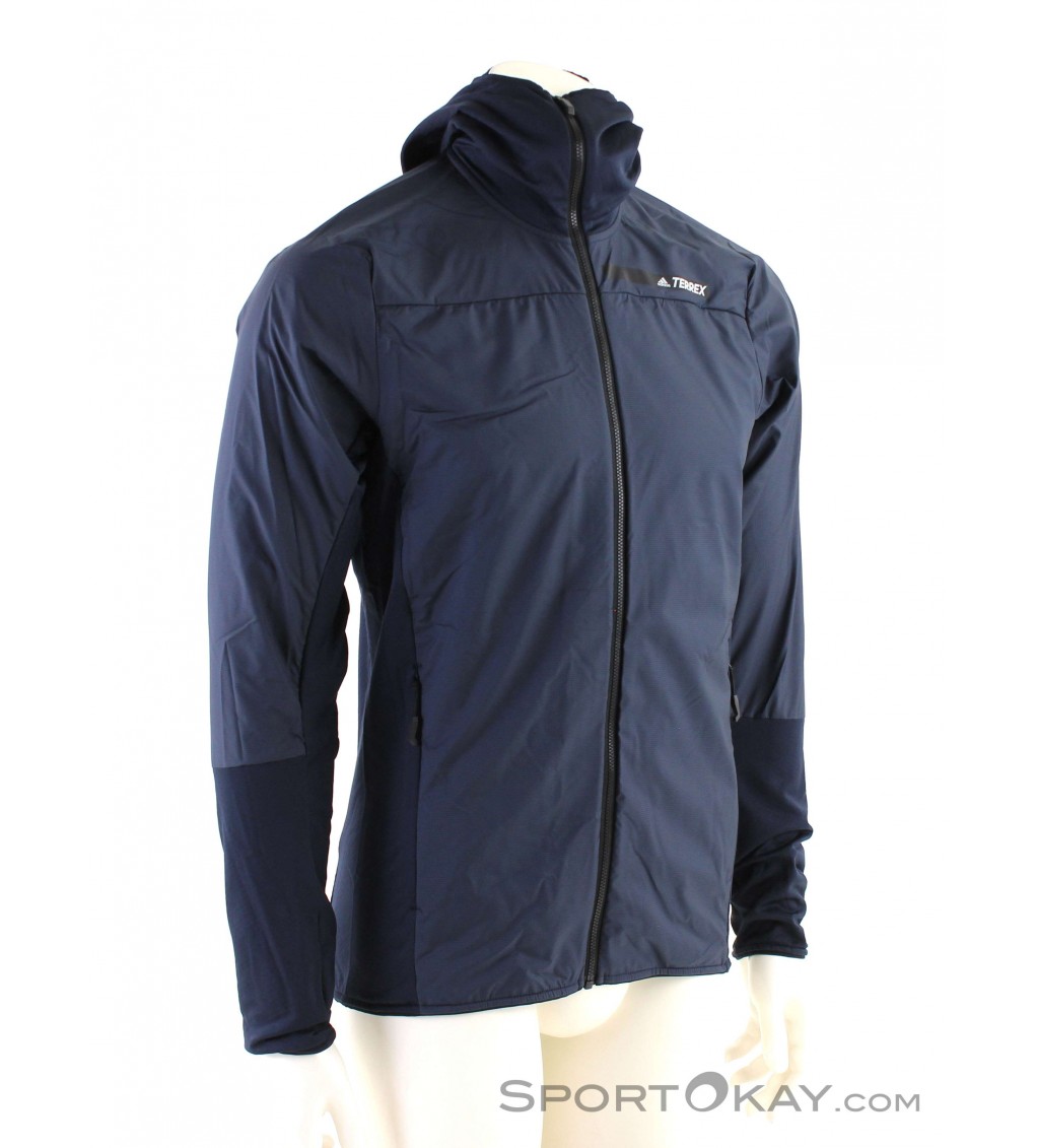 adidas Terrex Skyclimb Mens Running Jacket Jackets adidas Men's Terrex Light Insulated Jacket Carbon Sports