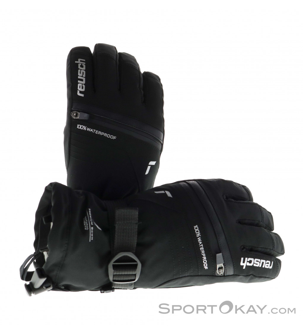 large soft shell Men's reusch Ski Gloves NWT medium 