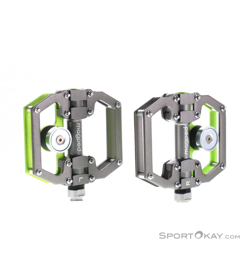 magnetic clipless pedals