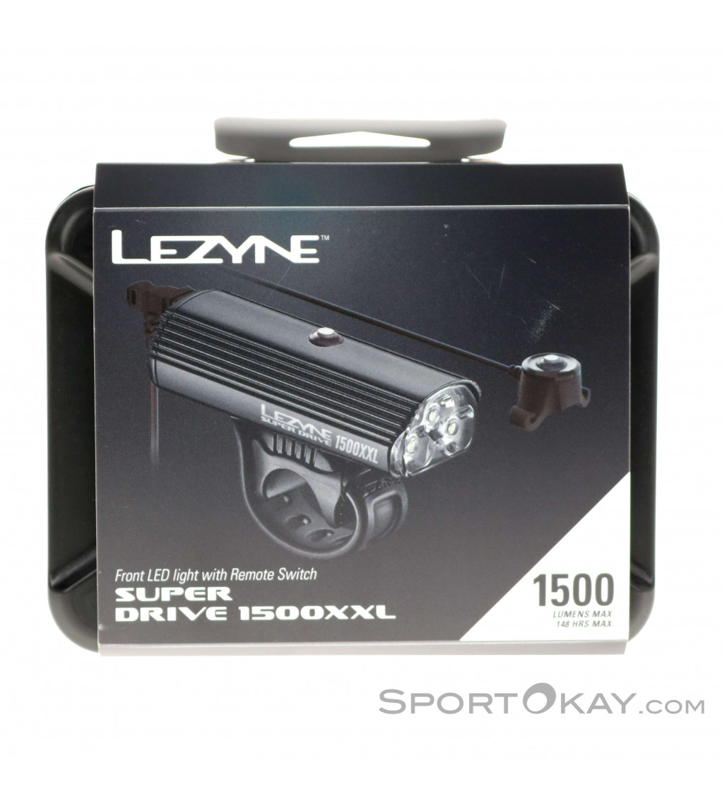 lezyne super drive 1500 front light