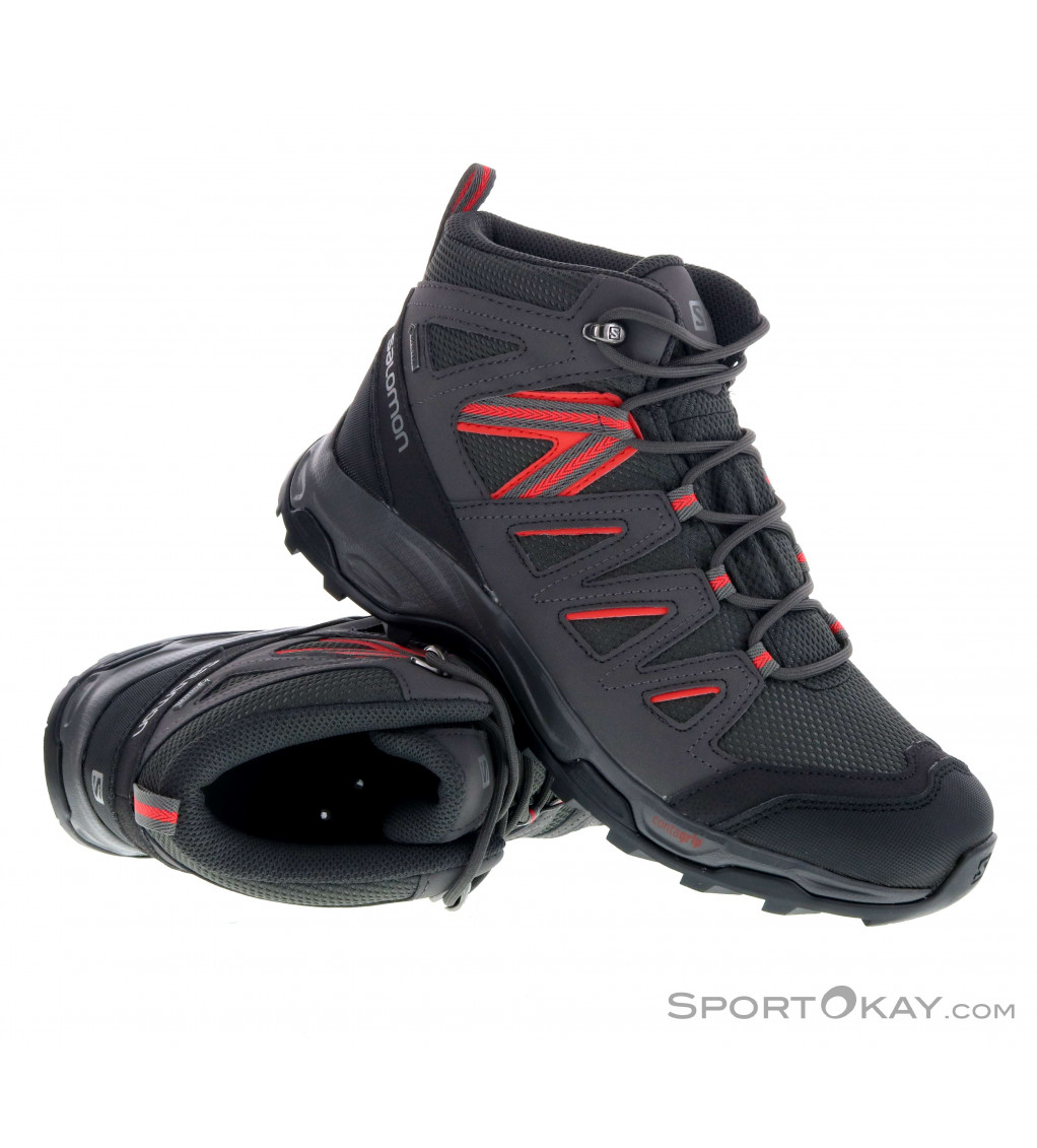 Kemi rutine At Salomon Hillrock Mid GTX Womens Trekking Shoes Gore-Tex - Hiking Boots -  Shoes & Poles - Outdoor - Women