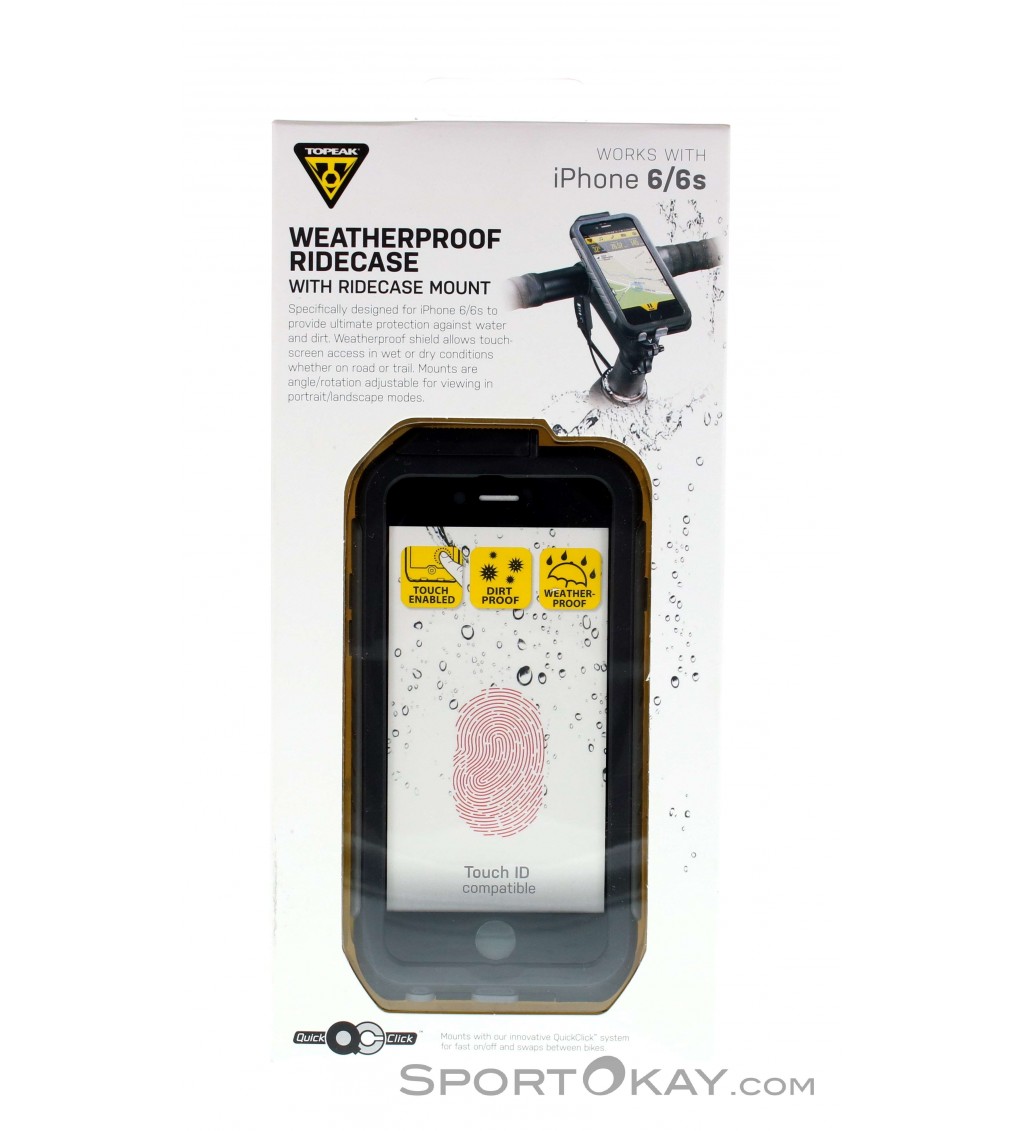 topeak ridecase waterproof case bike phone mount