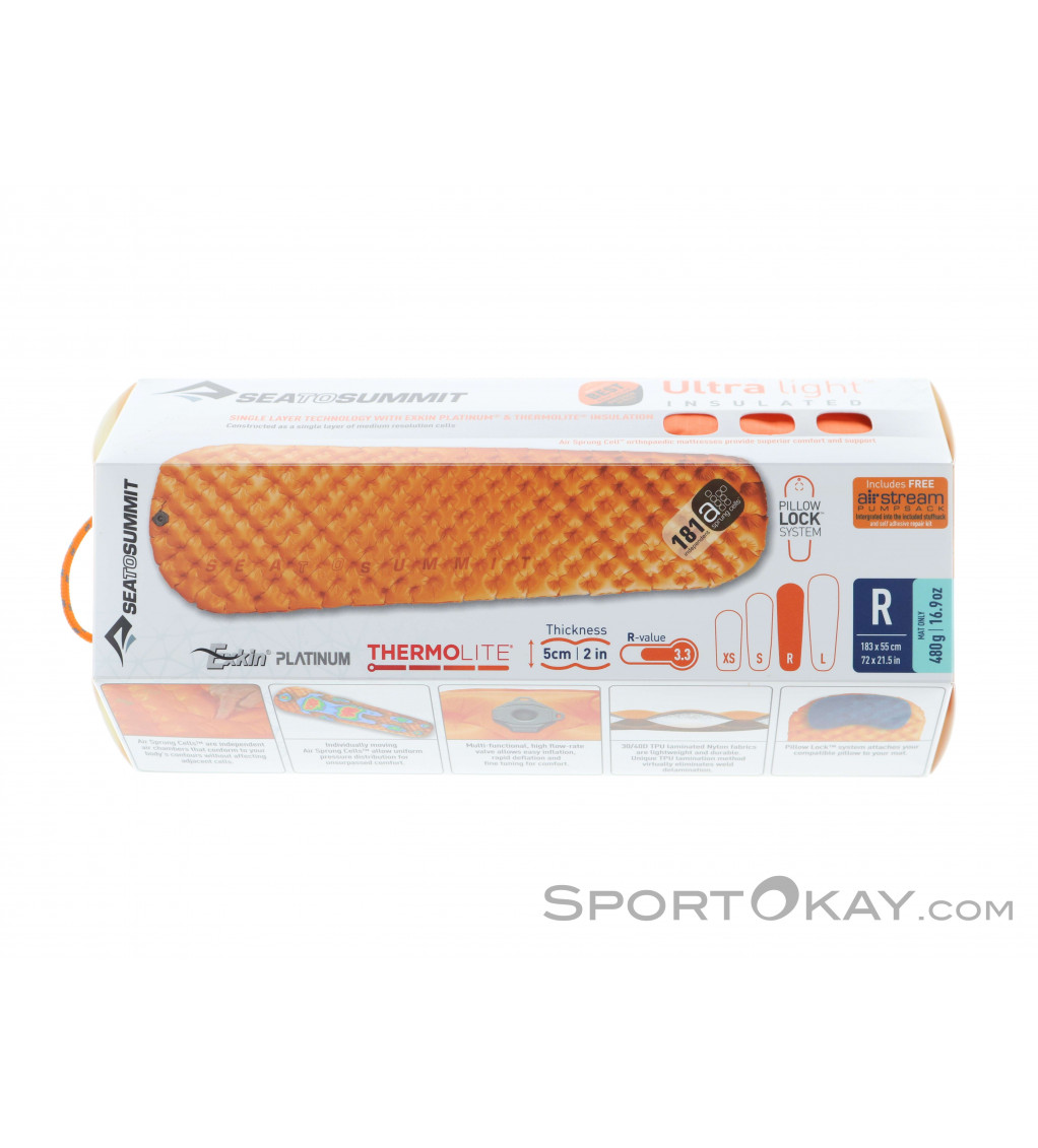 ultralight insulated sleeping mat