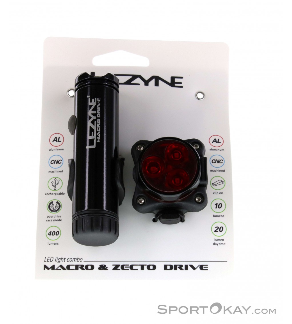 lezyne zecto drive light combo