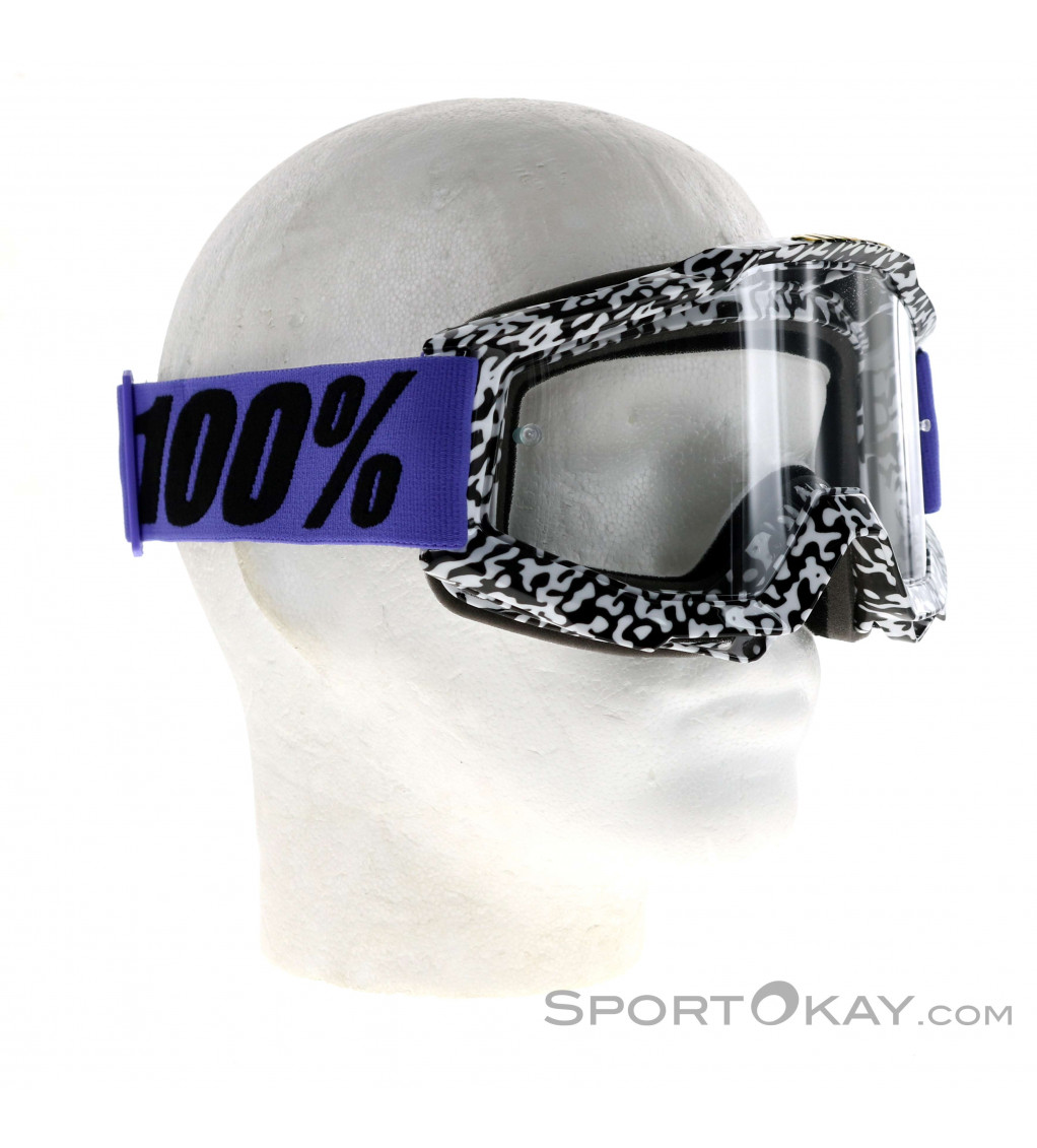 100 downhill goggles