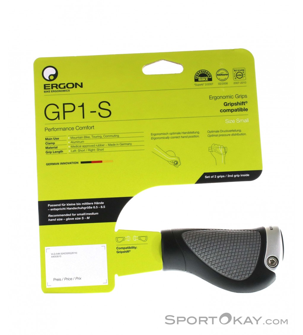 Parel vermomming Mentaliteit Ergon GP 1 Gripshift Grips - Grips & Barends - Components - Bike - All