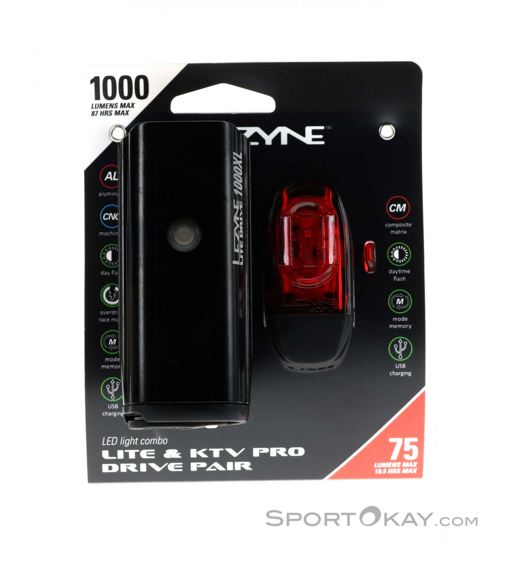 lezyne lite drive 1000xl front light