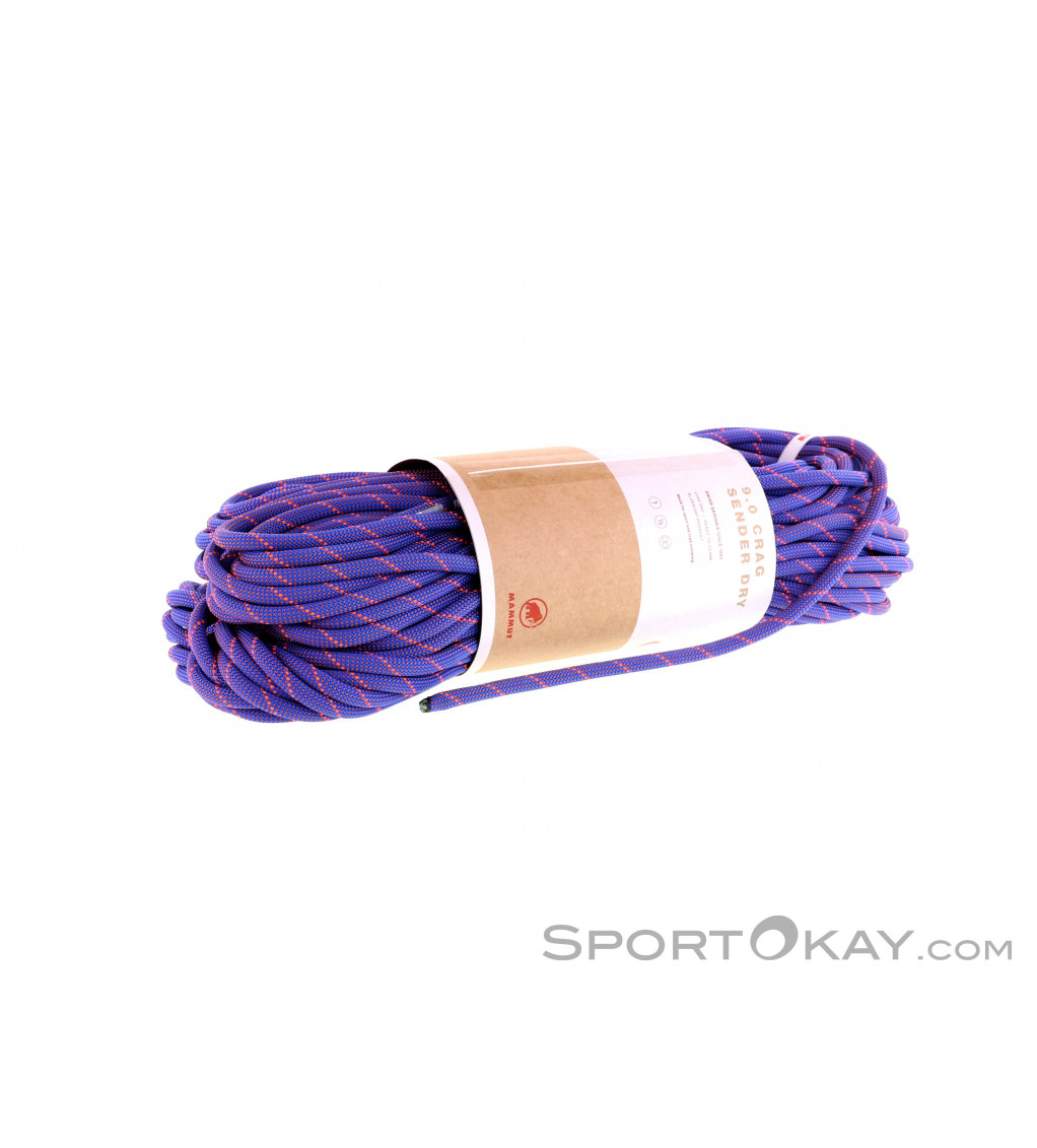 purple climbing rope