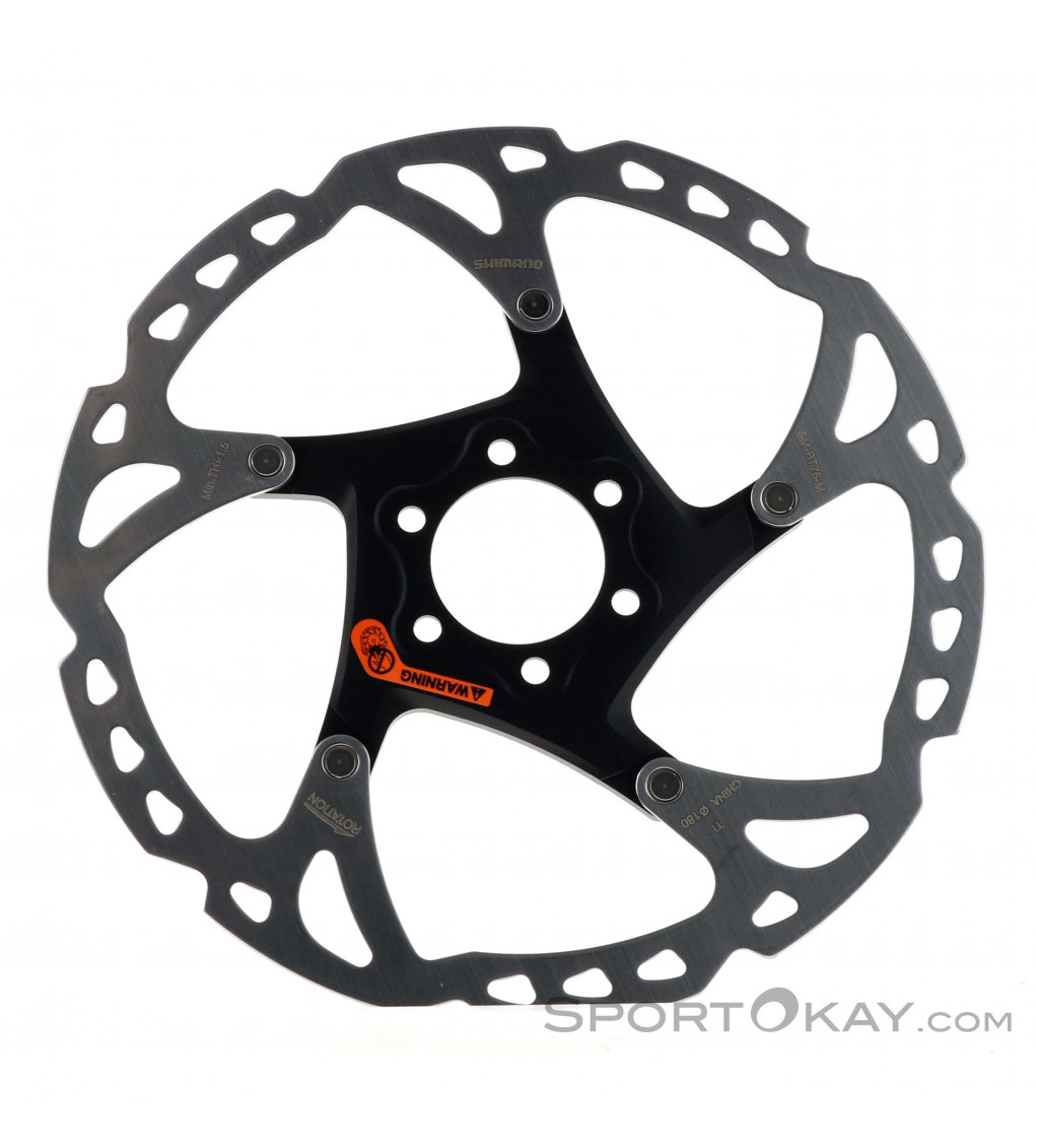 Shimano SM-RT76 6-Loch 180mm Brake Disc - Brakes \u0026 Disc Brake Pads -  Components - Bike - All