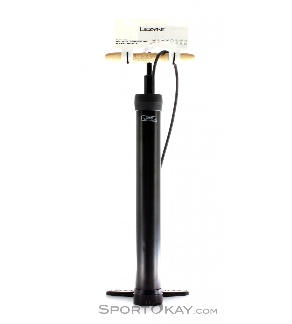lezyne digital pressure over drive floor pump