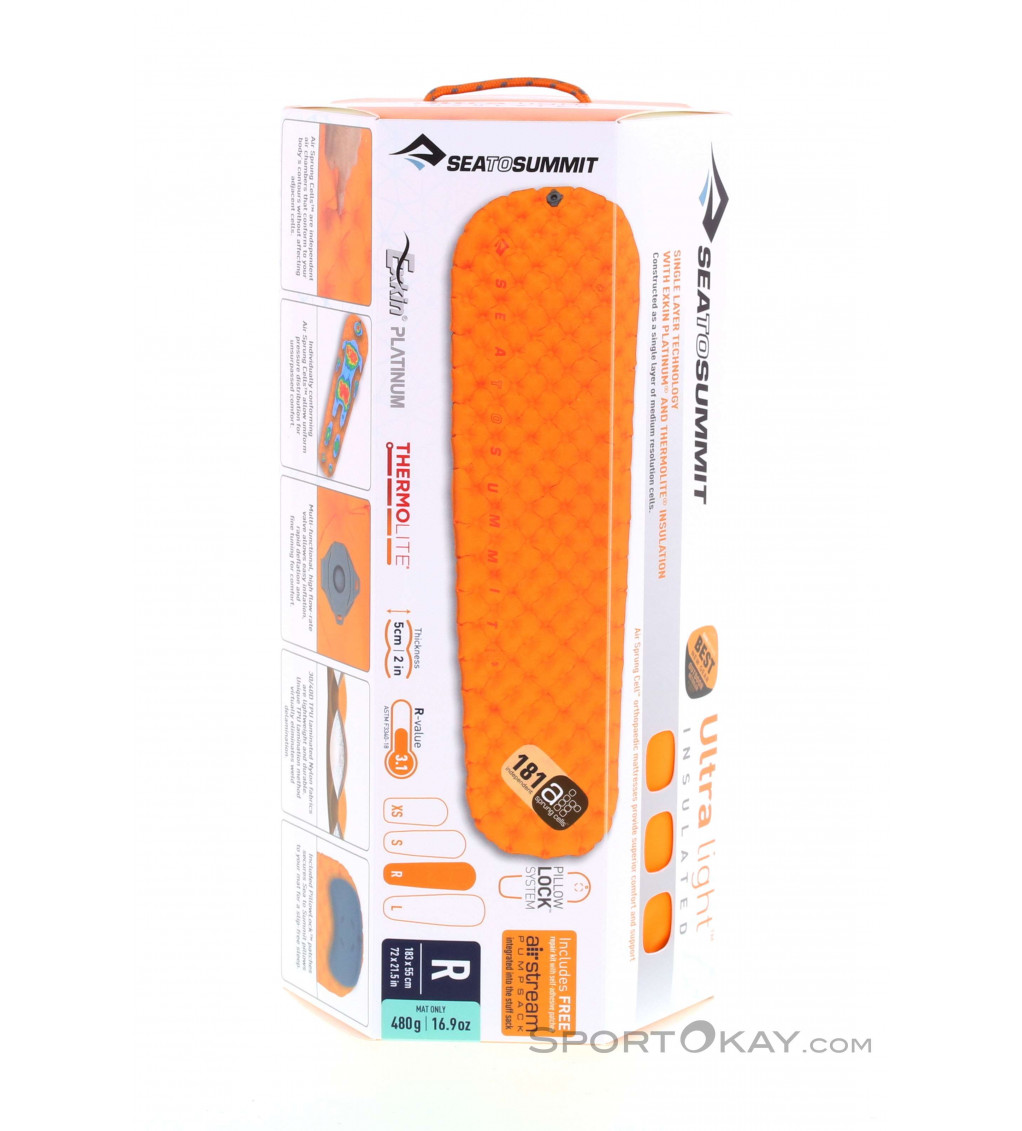 ultralight insulated sleeping mat