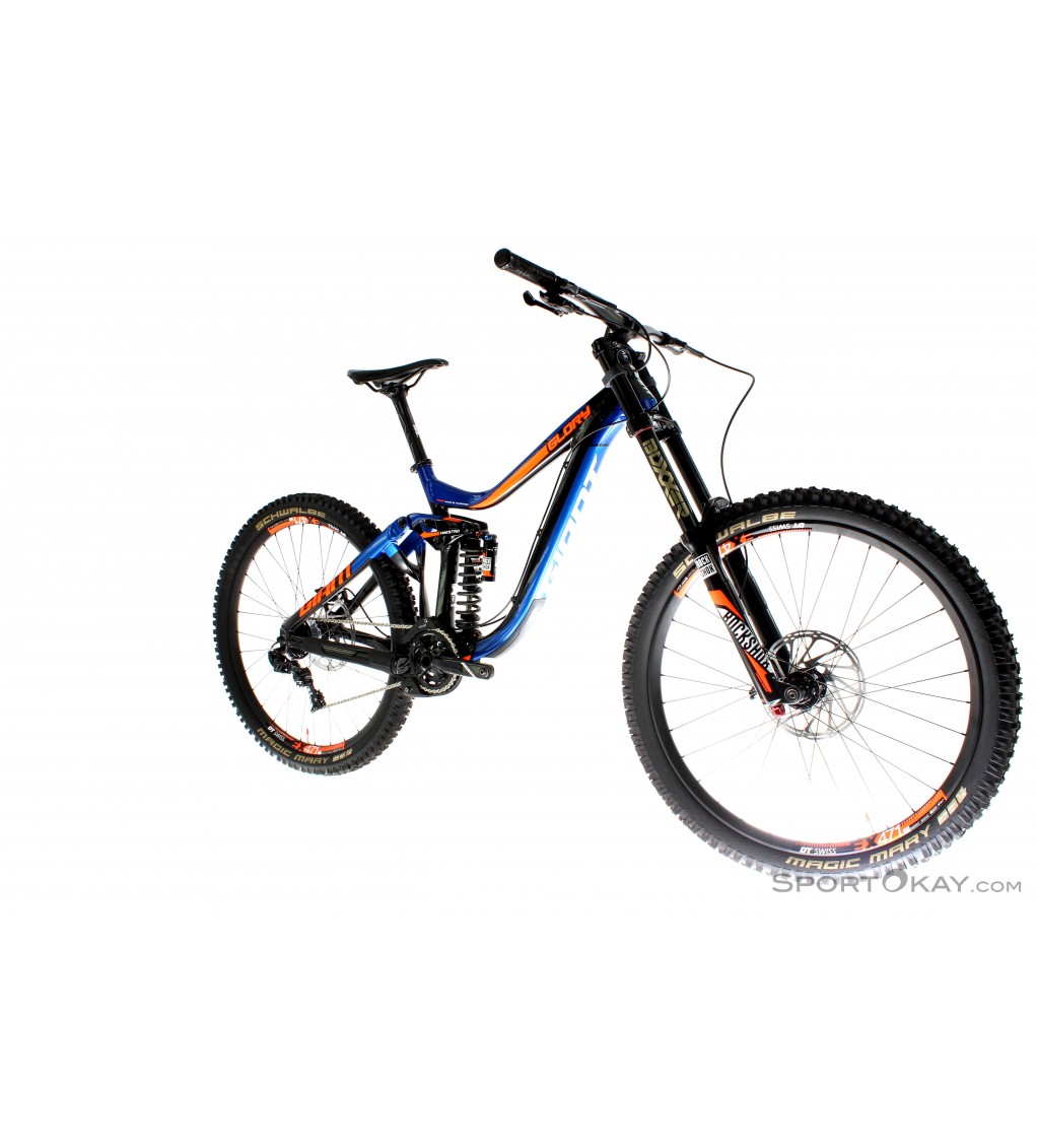 giant glory 1 2017 full suspension mountain bike blue