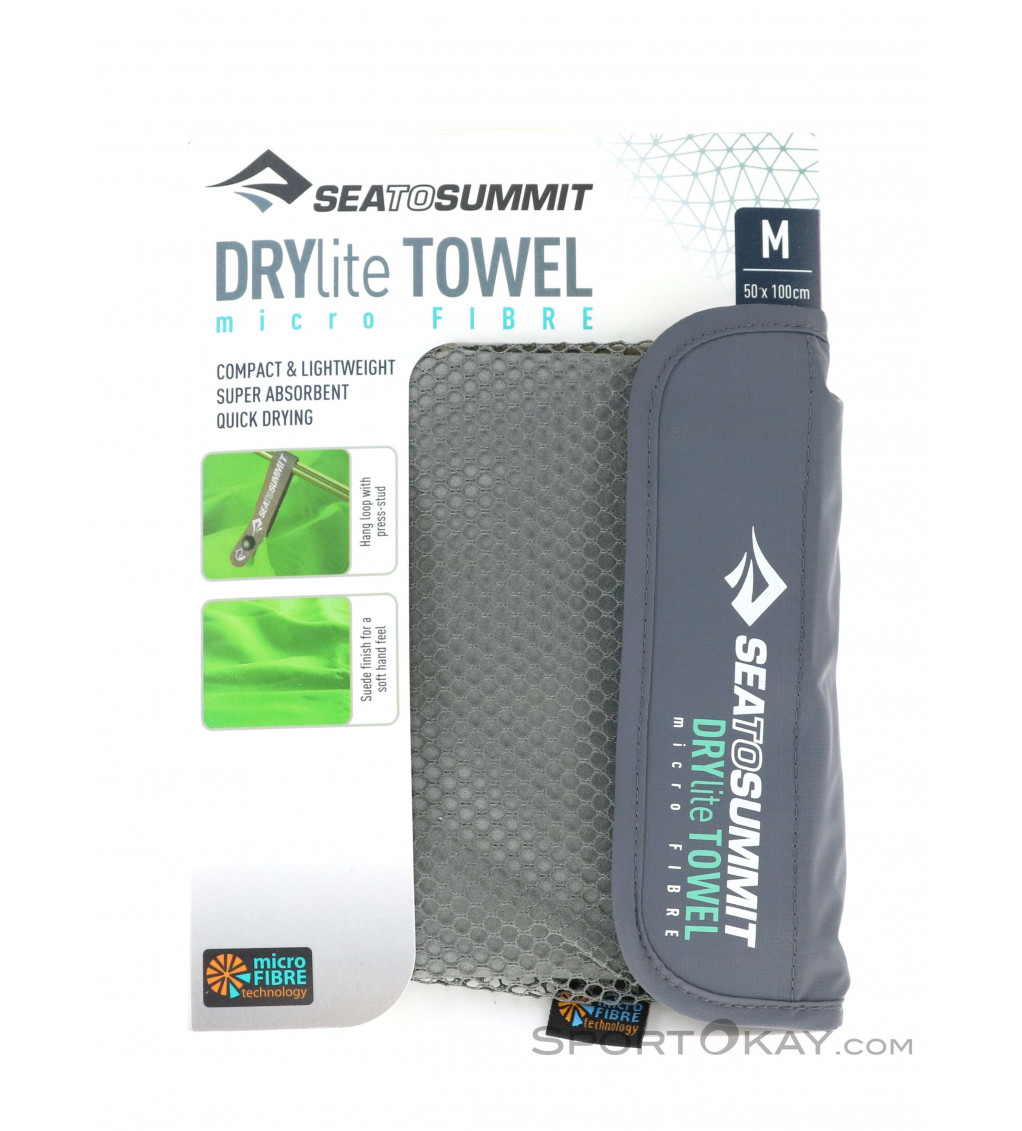 Sea To Summit Unisex Airlite Towel Green Sports Outdoors Lightweight 