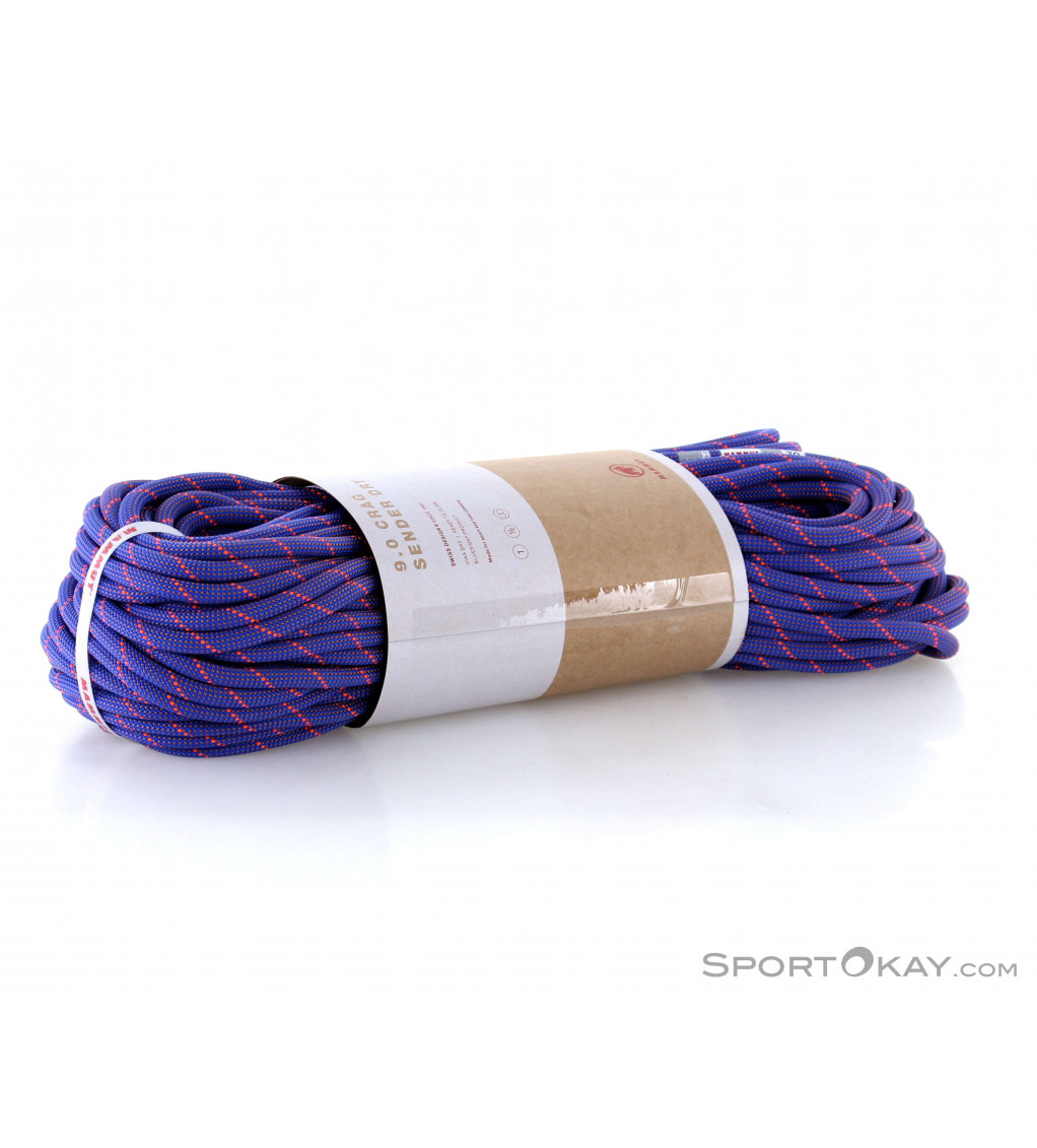 purple climbing rope